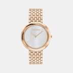 Calvin Klein Round Mother Of Pearl Analog watch