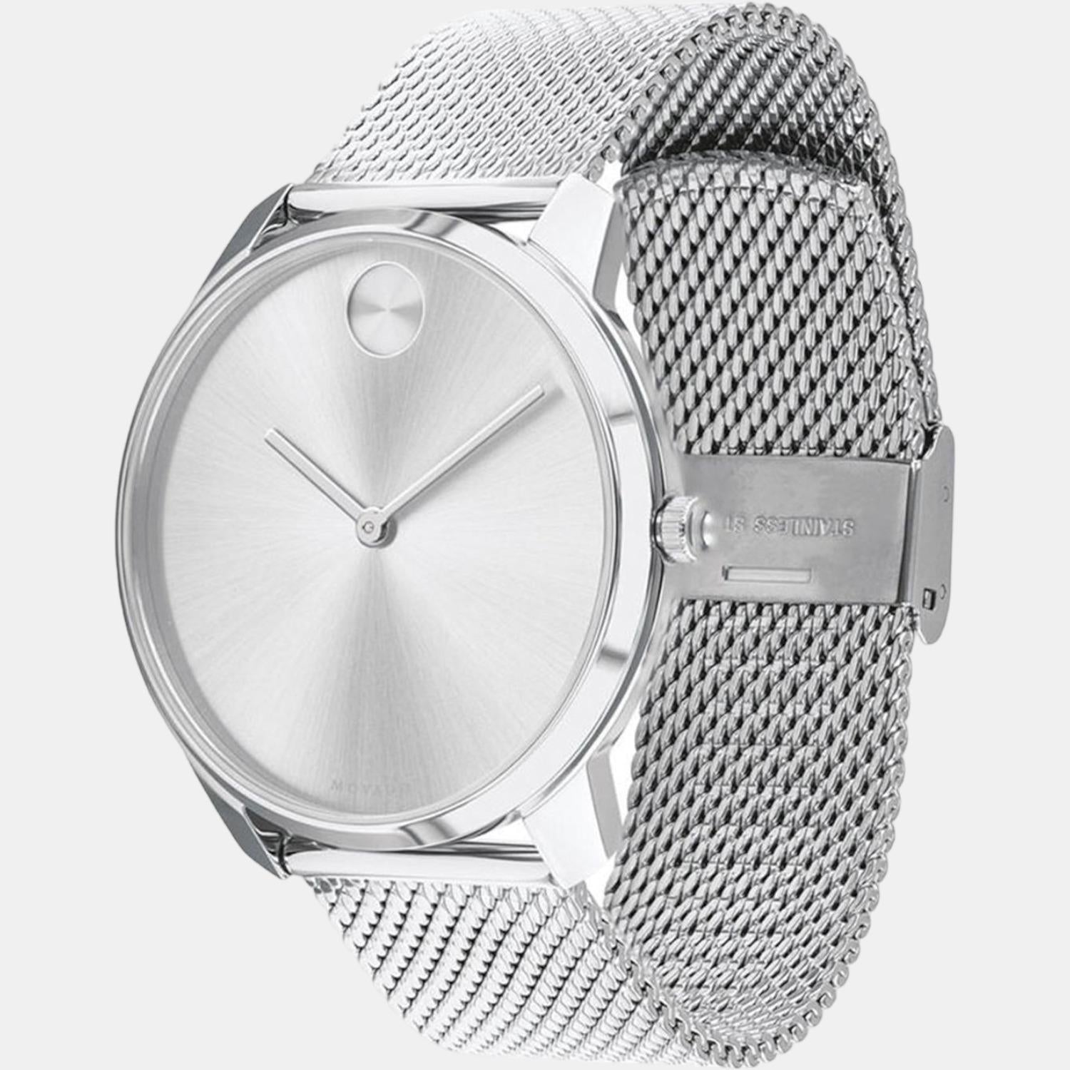 Movado Men Round Grey watch