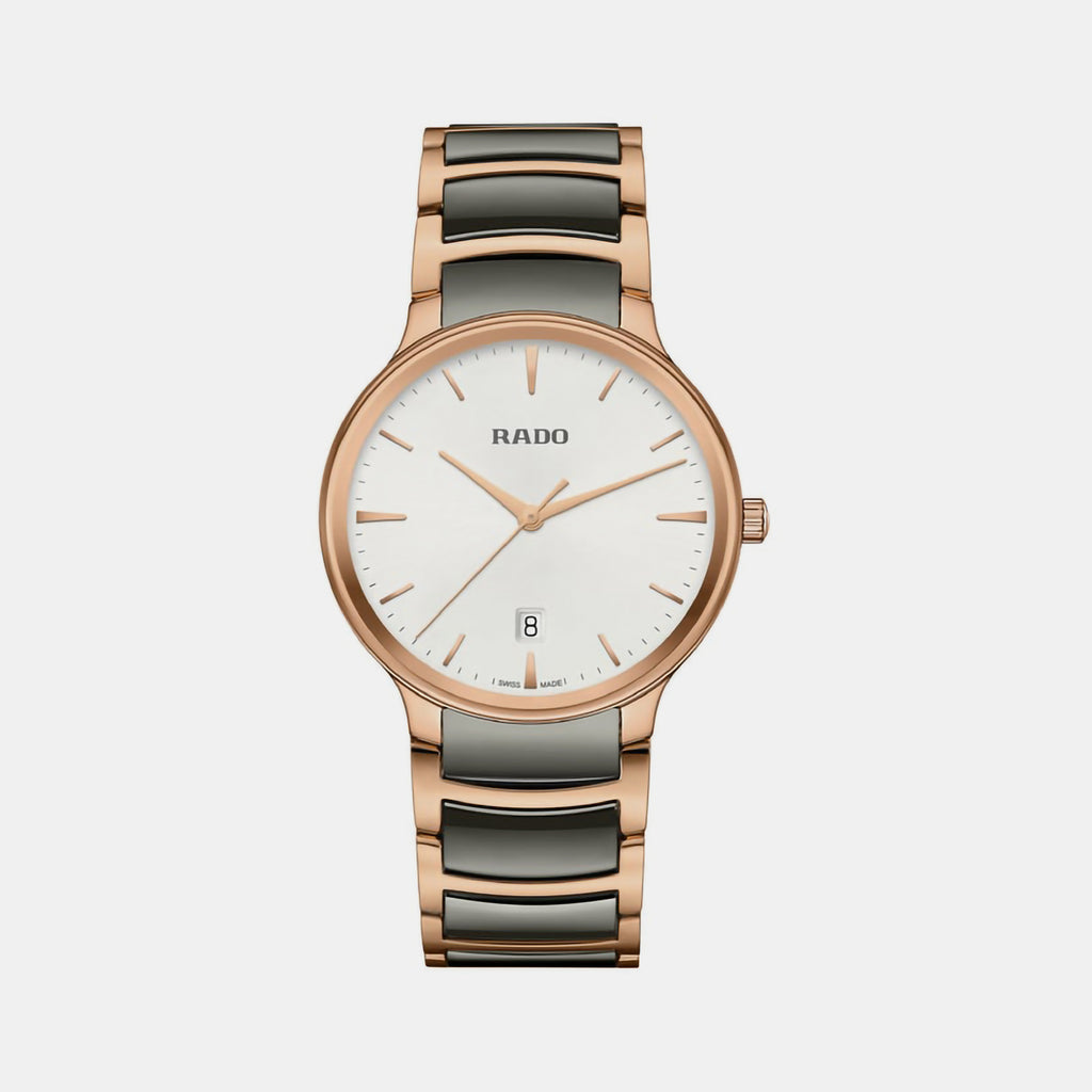 Rado Round Silver Analog watch