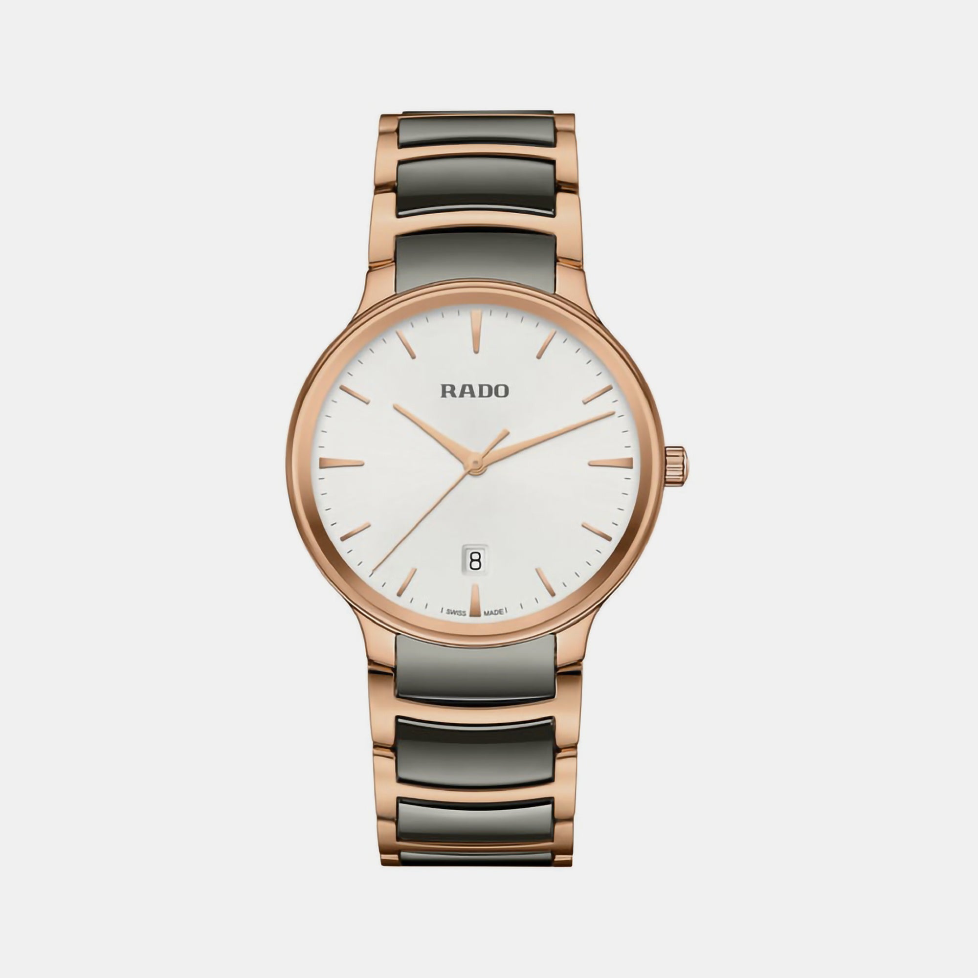 Rado Round Silver Analog watch