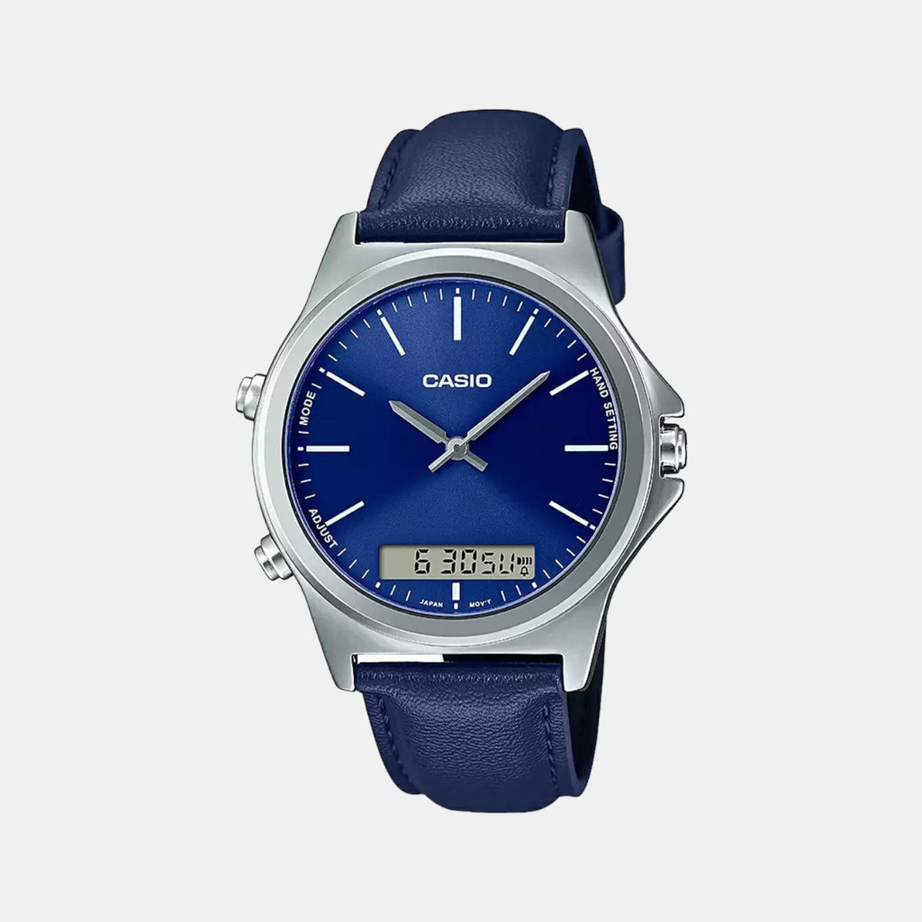 Casio Round Blue Analog watch