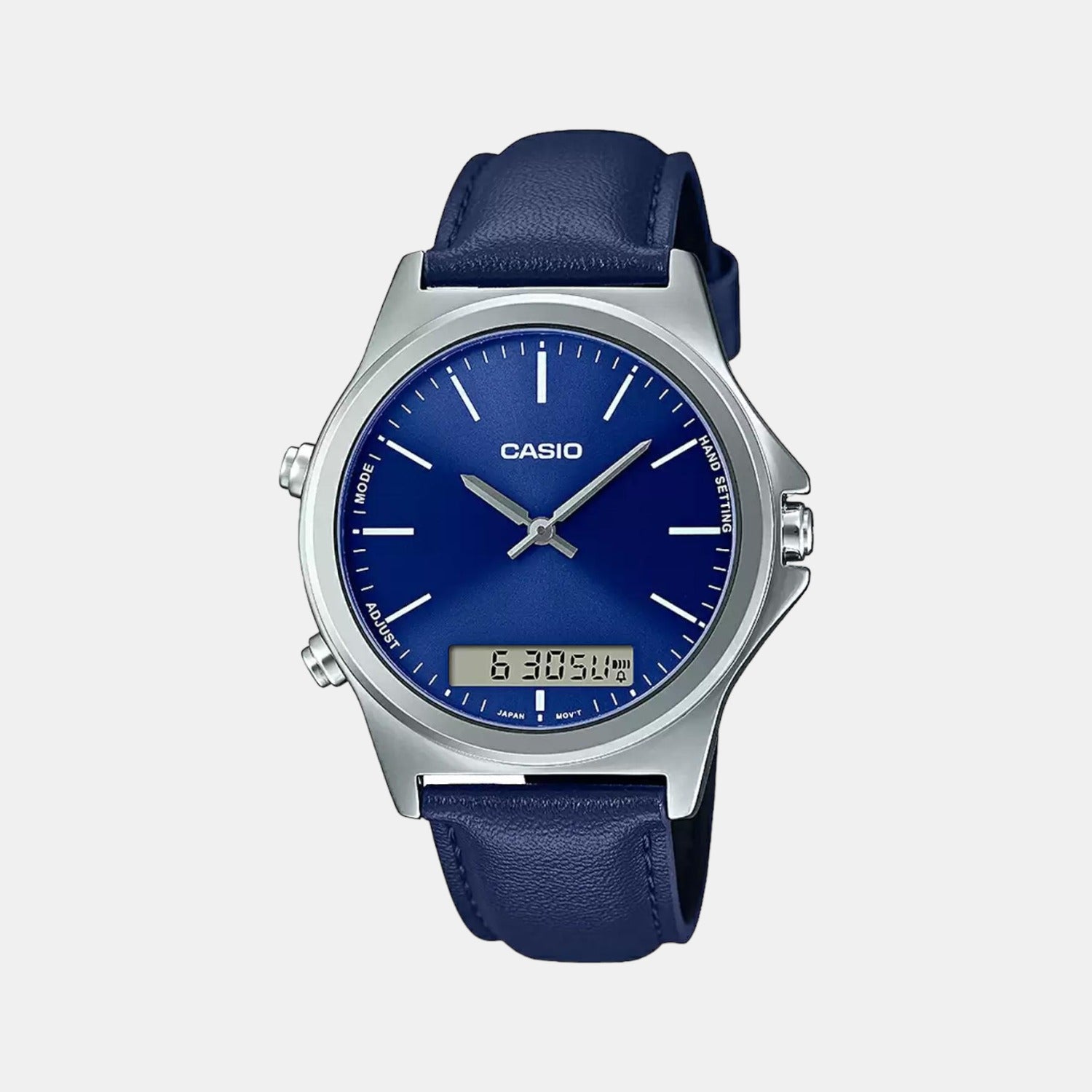 Casio Round Blue Analog watch