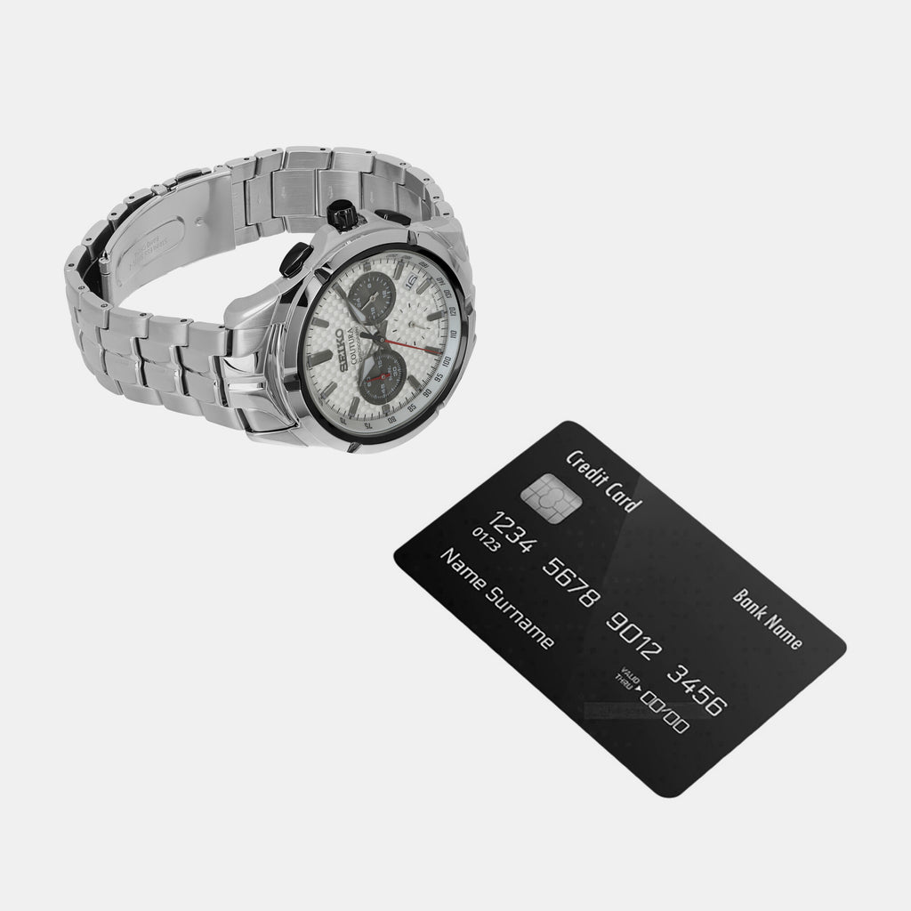 Seiko Stainless Steel White watch