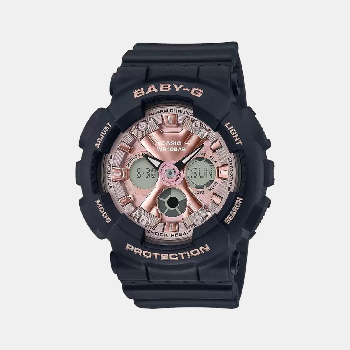 Casio Round Gold Analog-Digital watch