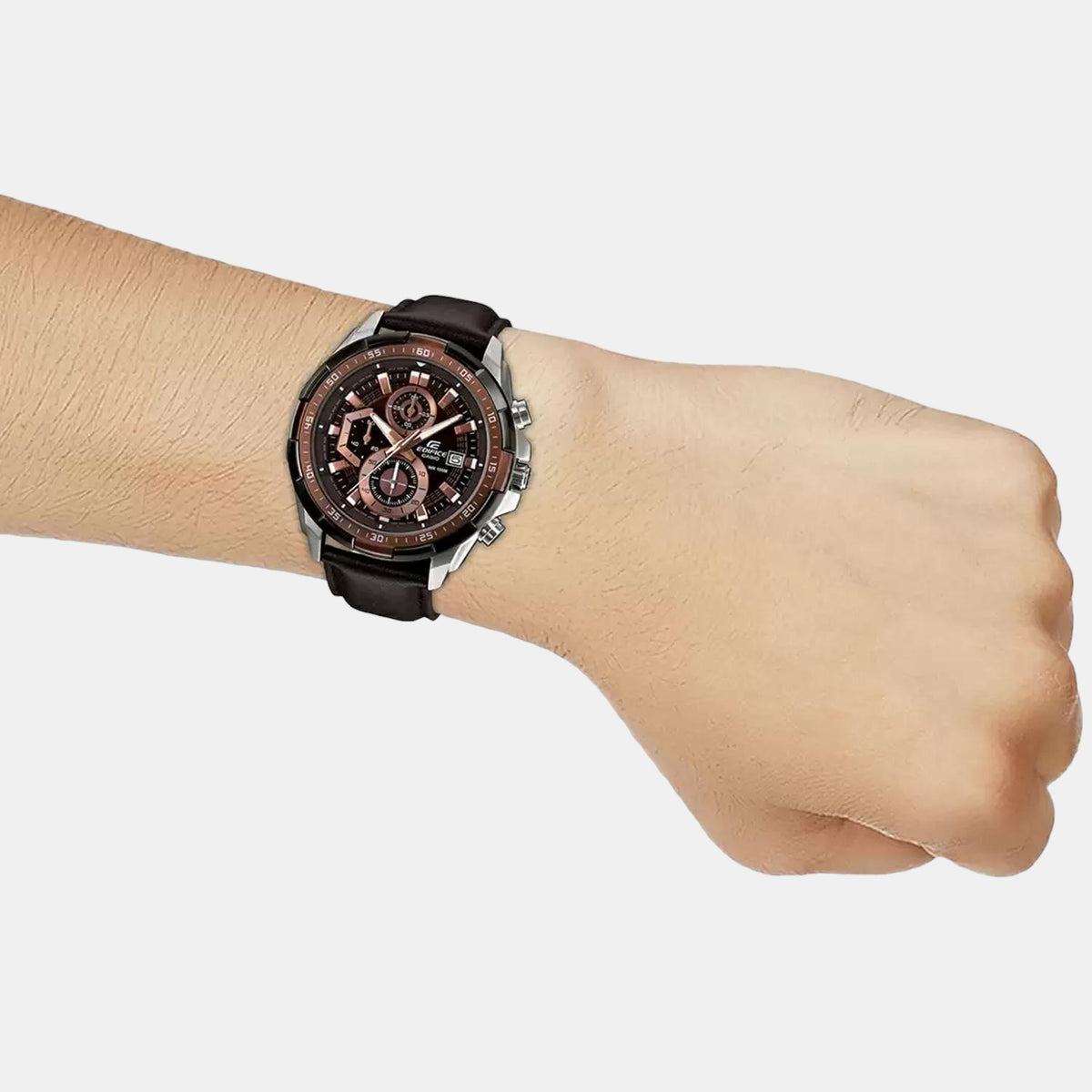 Casio Round Quartz Chronograph Men watch