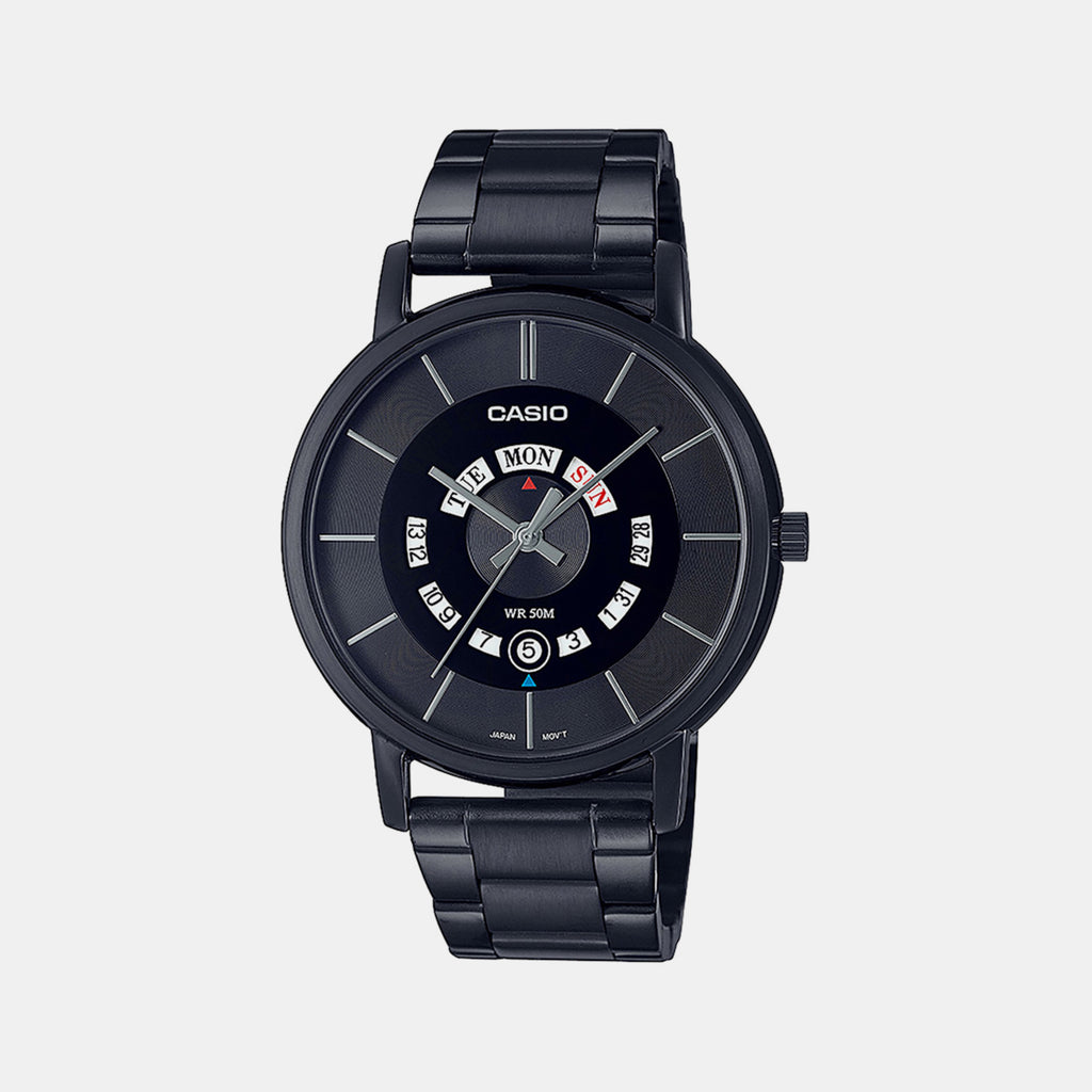 Casio Round Black Analog watch