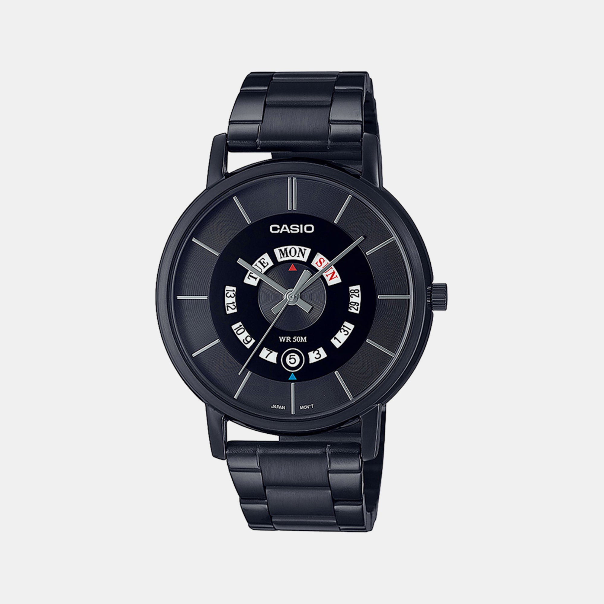 Casio Round Black Analog watch