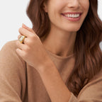 Fossil Round Quartz Analog Women watch