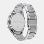 Calvin Klein Men Round Silver watch