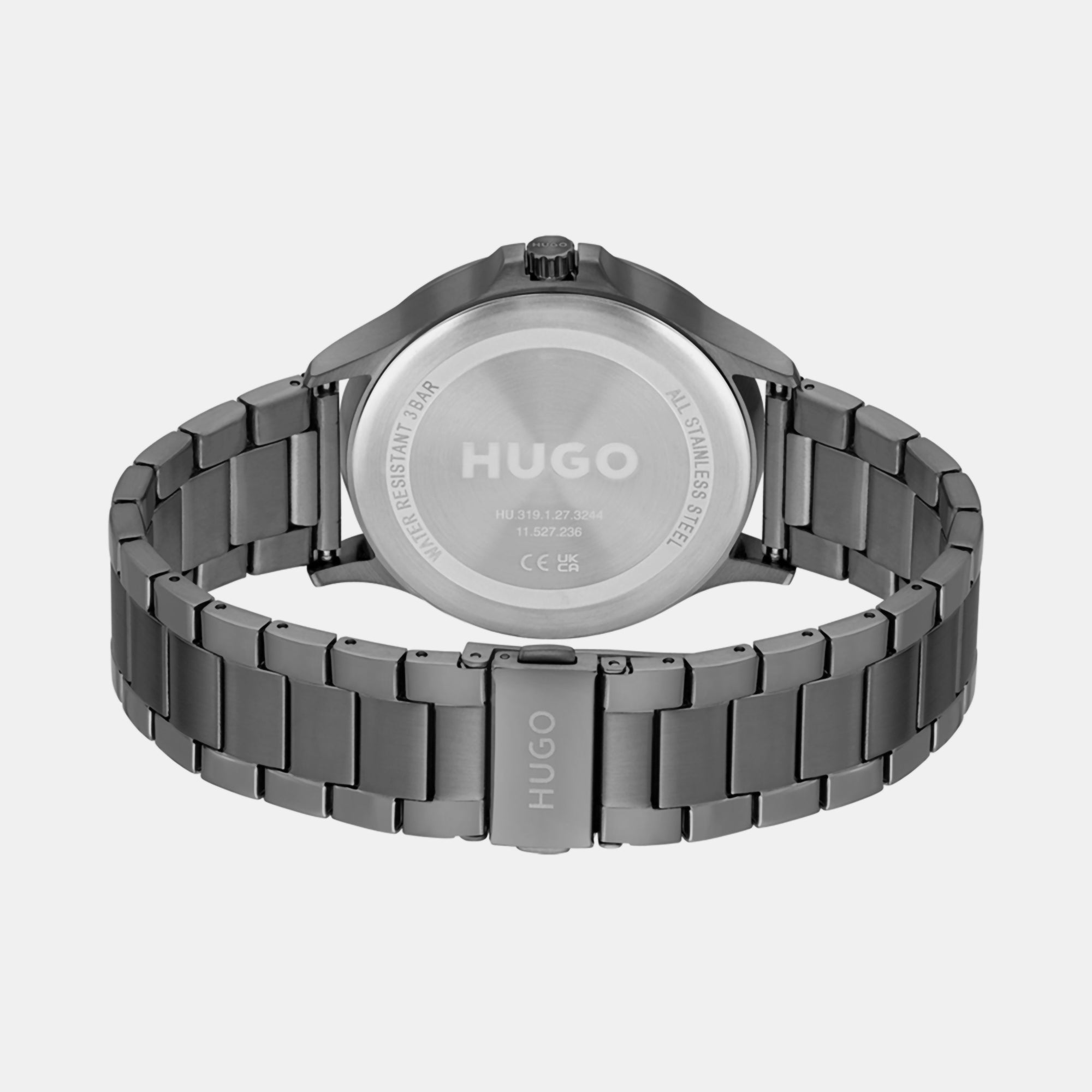 Boss Men Round Grey watch