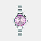 Helix Round Pink Analog watch