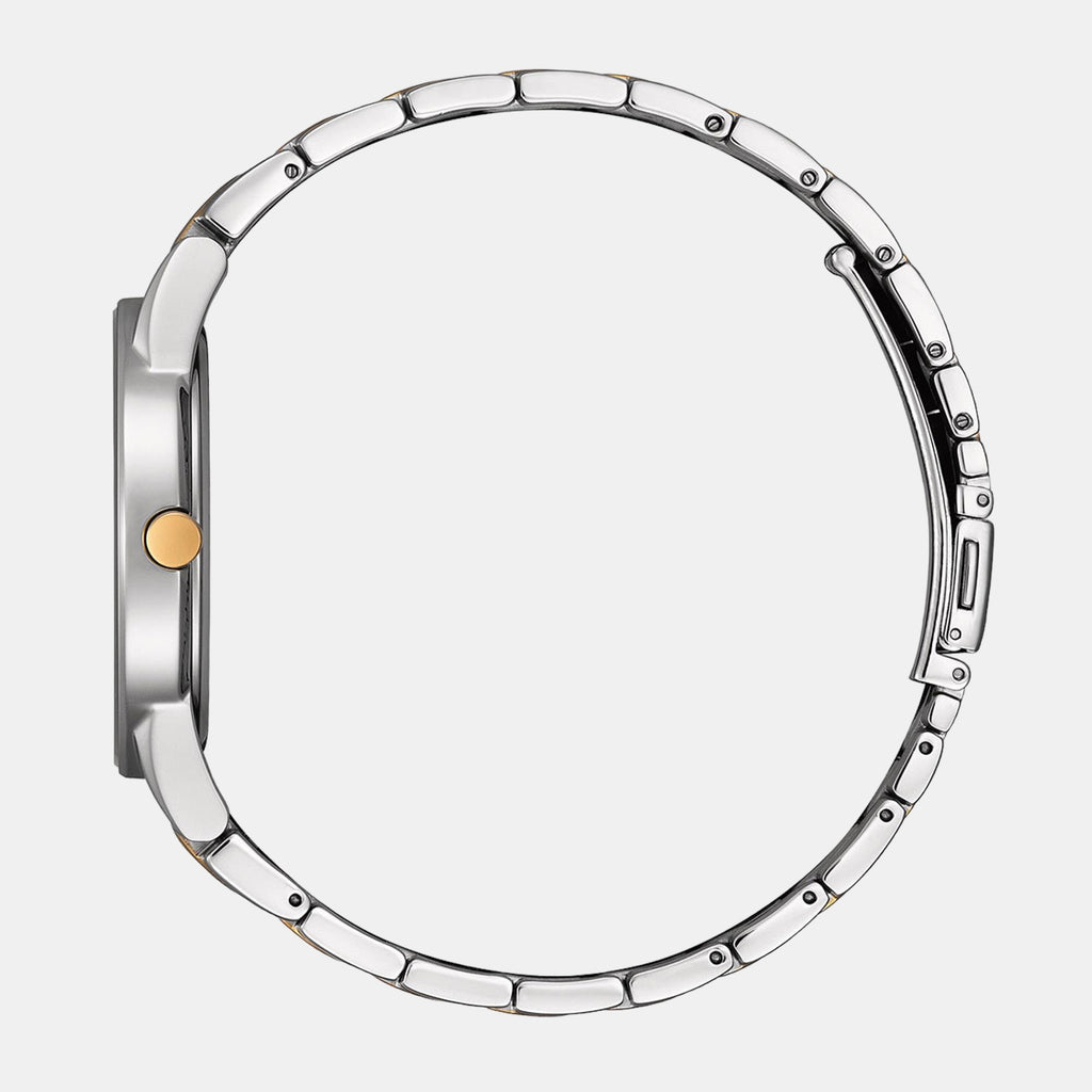 Axiom Men Eco-Drive Blue Dial Analog Stainless Steel Watch AU1064-85L