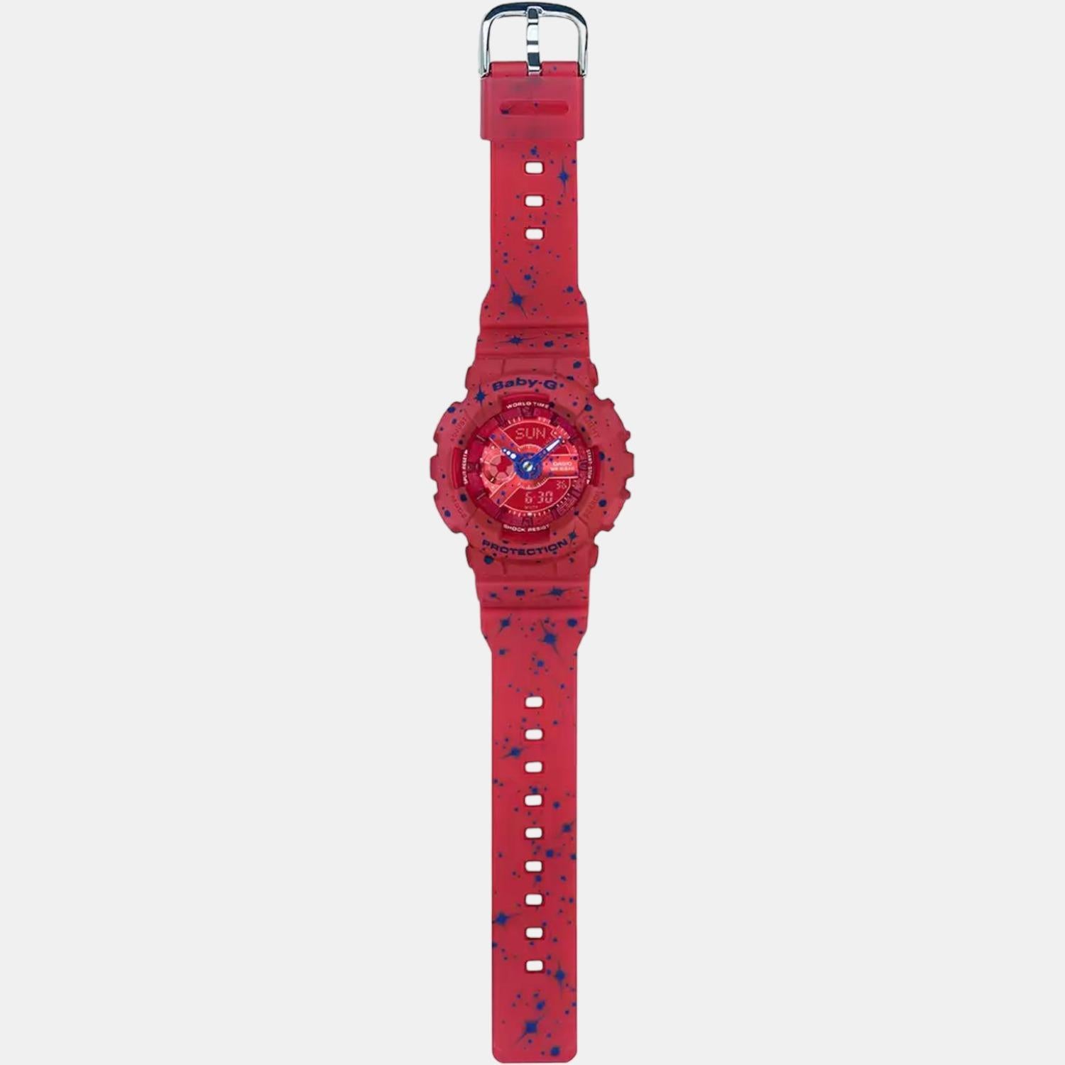 Casio Resin Red watch