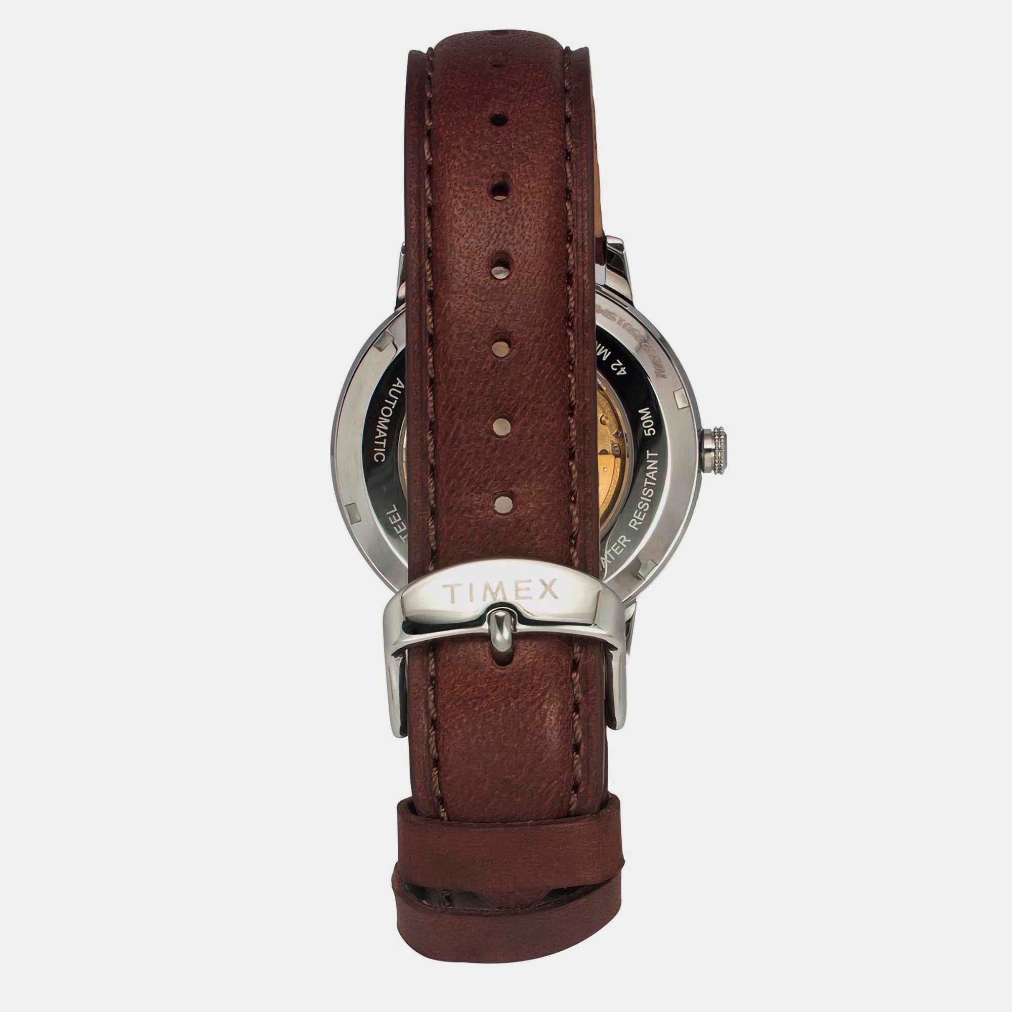 Timex Men Round Blue watch