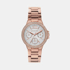 Michael Kors Round White Chronograph watch