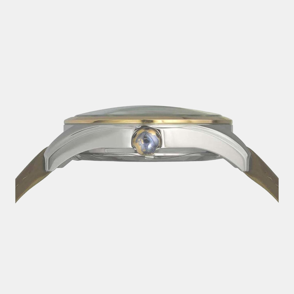 Timex Leather Blue watch