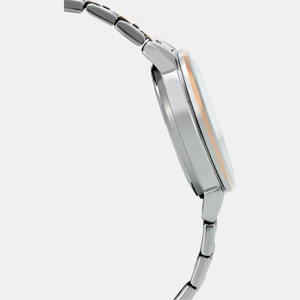 Sheen Women Quartz Rose Gold Dial Chronograph Stainless Steel Watch SX210