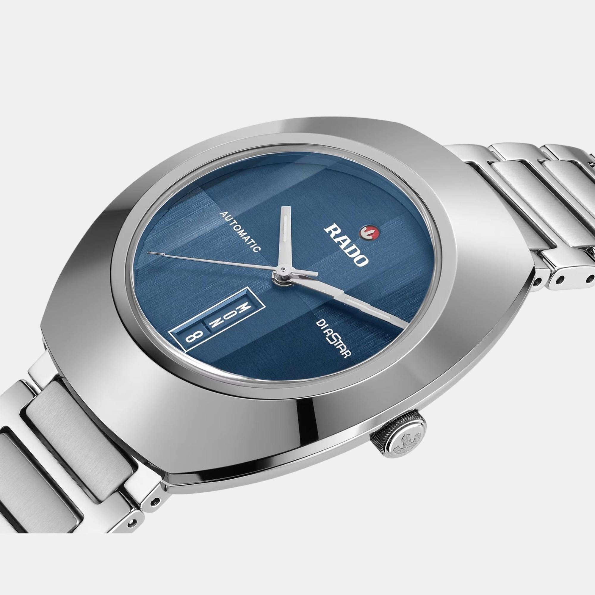 Diastar Unisex Automatic Blue Dial Analog Stainless Steel Watch R12160213