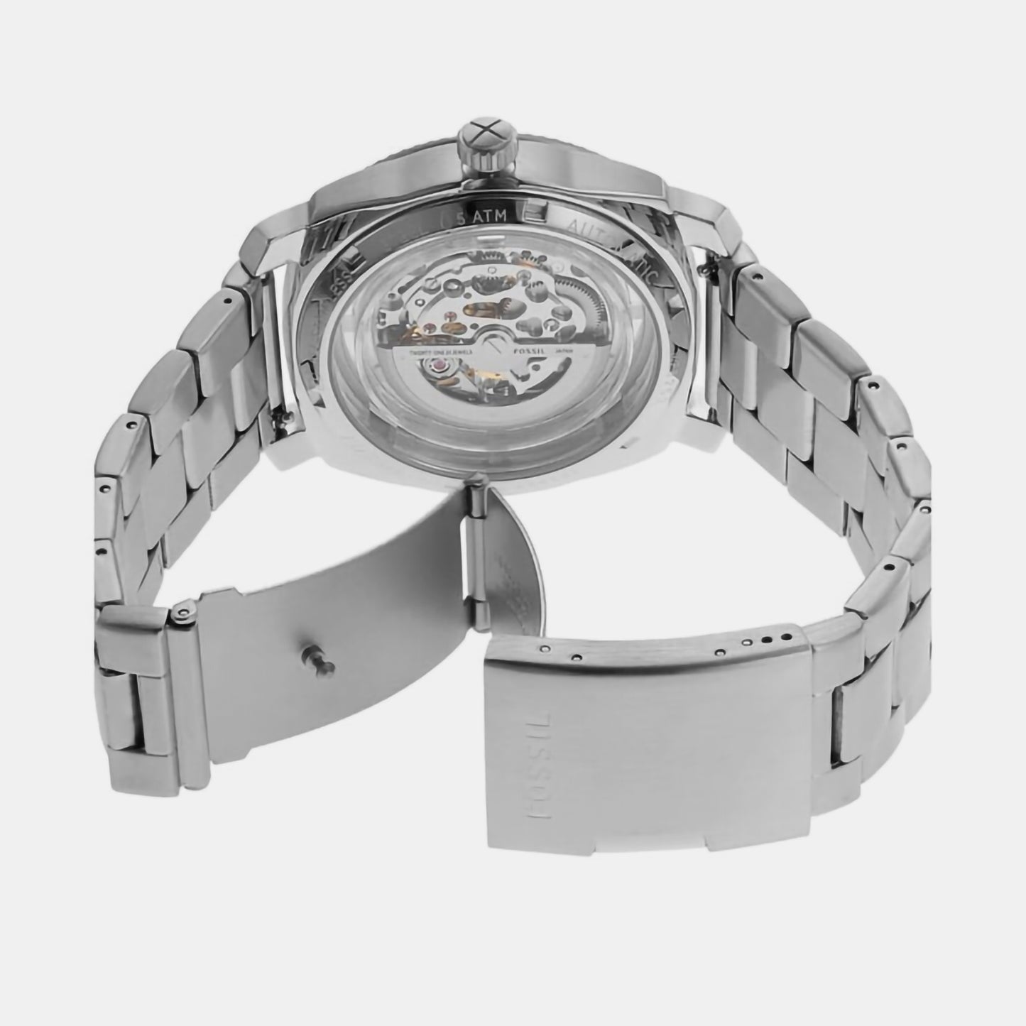 Men's Automatic Silver Analog Stainless Steel Watch ME3252