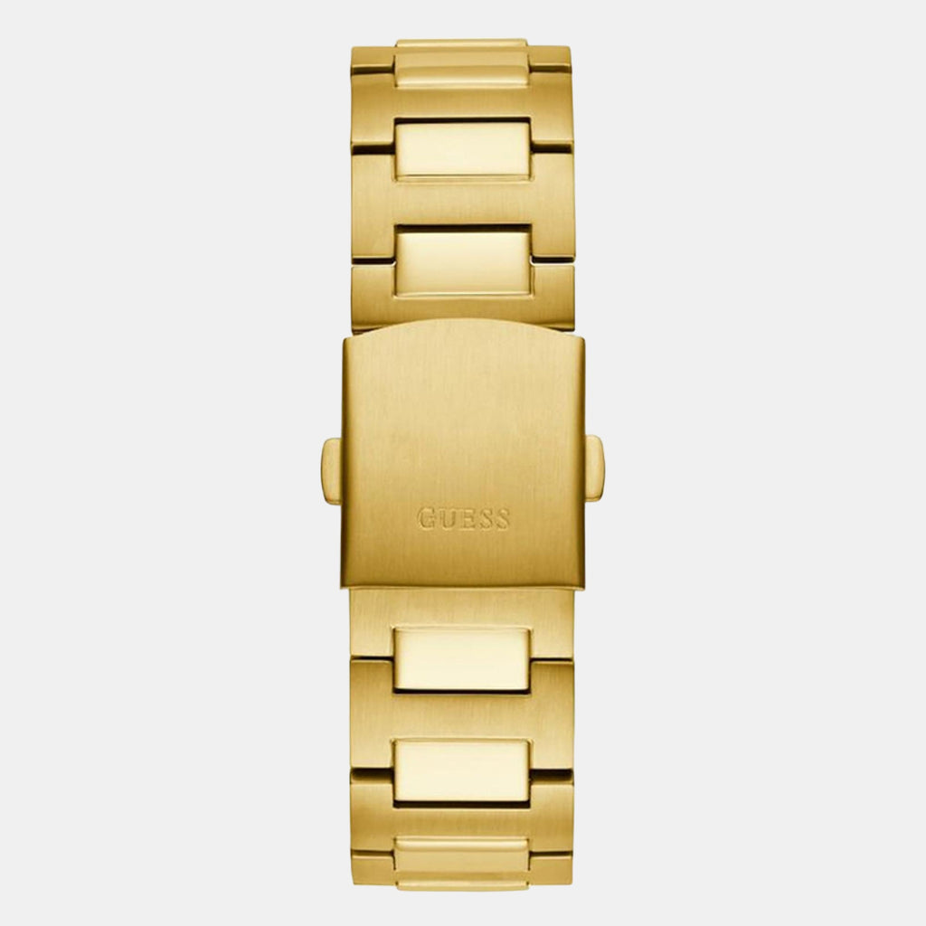 Headline Men Quartz Gold Dial Chronograph Stainless Steel Watch GW0572G2