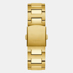 Headline Men Quartz Gold Dial Chronograph Stainless Steel Watch GW0572G2