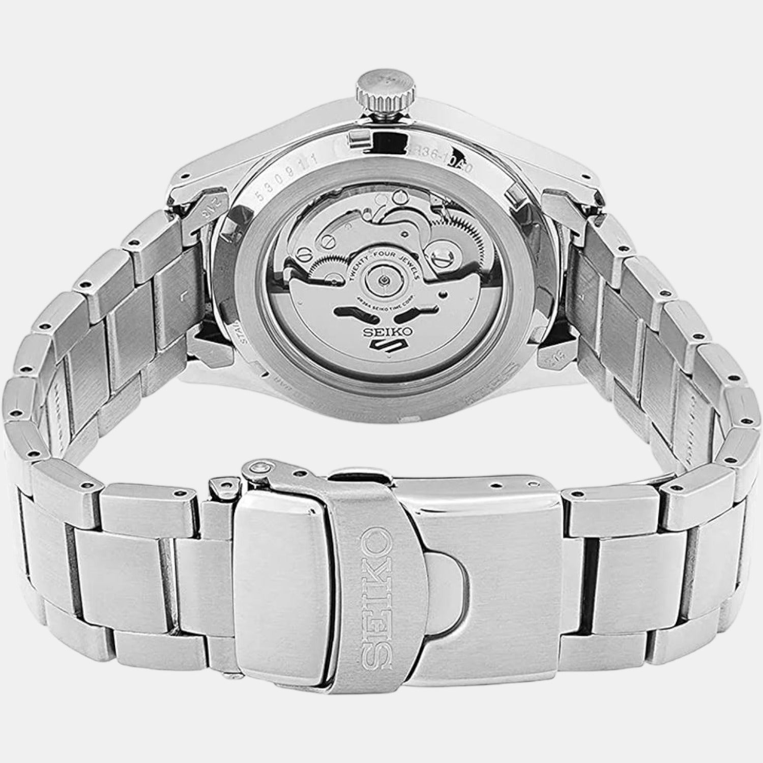 Seiko Men Round Blue watch