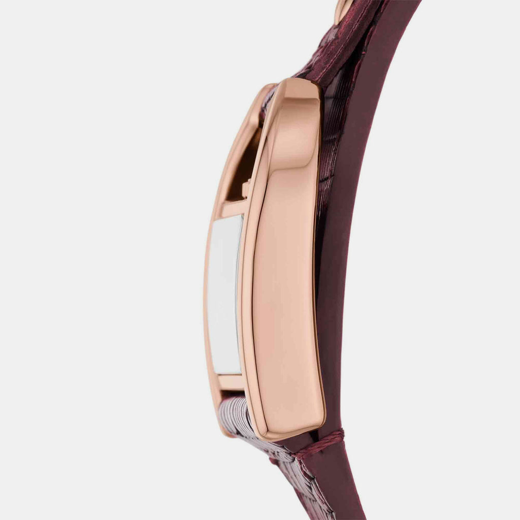 Fossil Women Rectangular Rose Gold watch