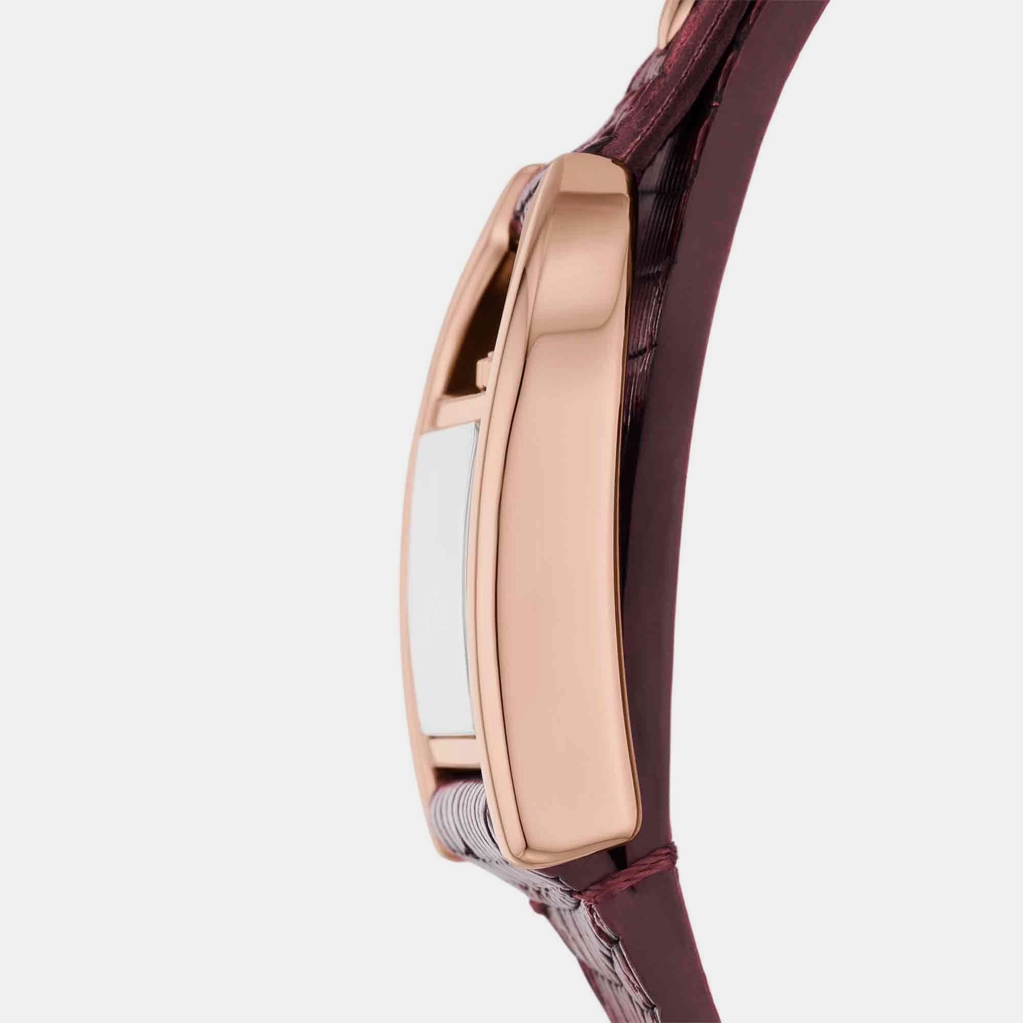 Fossil Women Rectangular Rose Gold watch