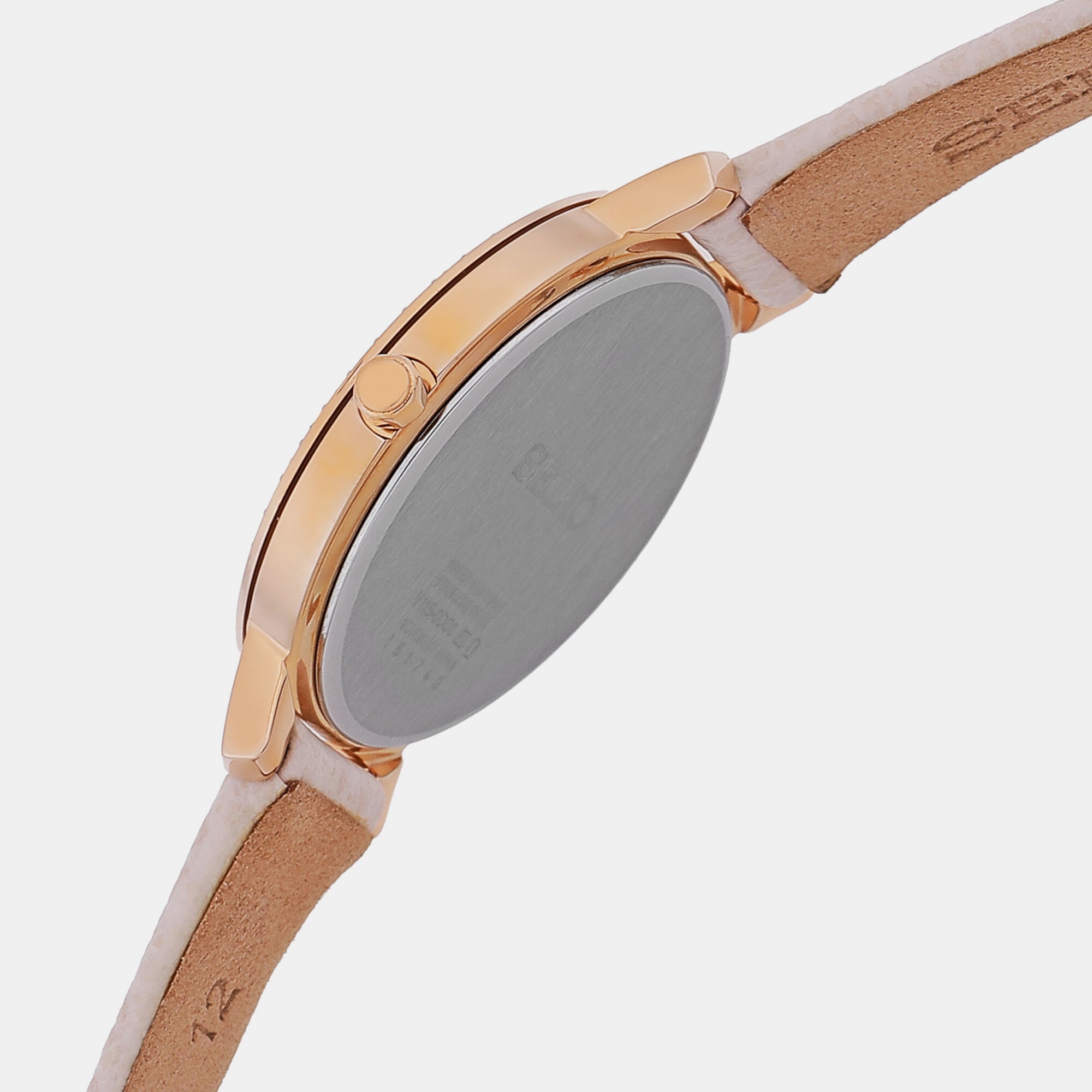Seiko Women Round Pink watch