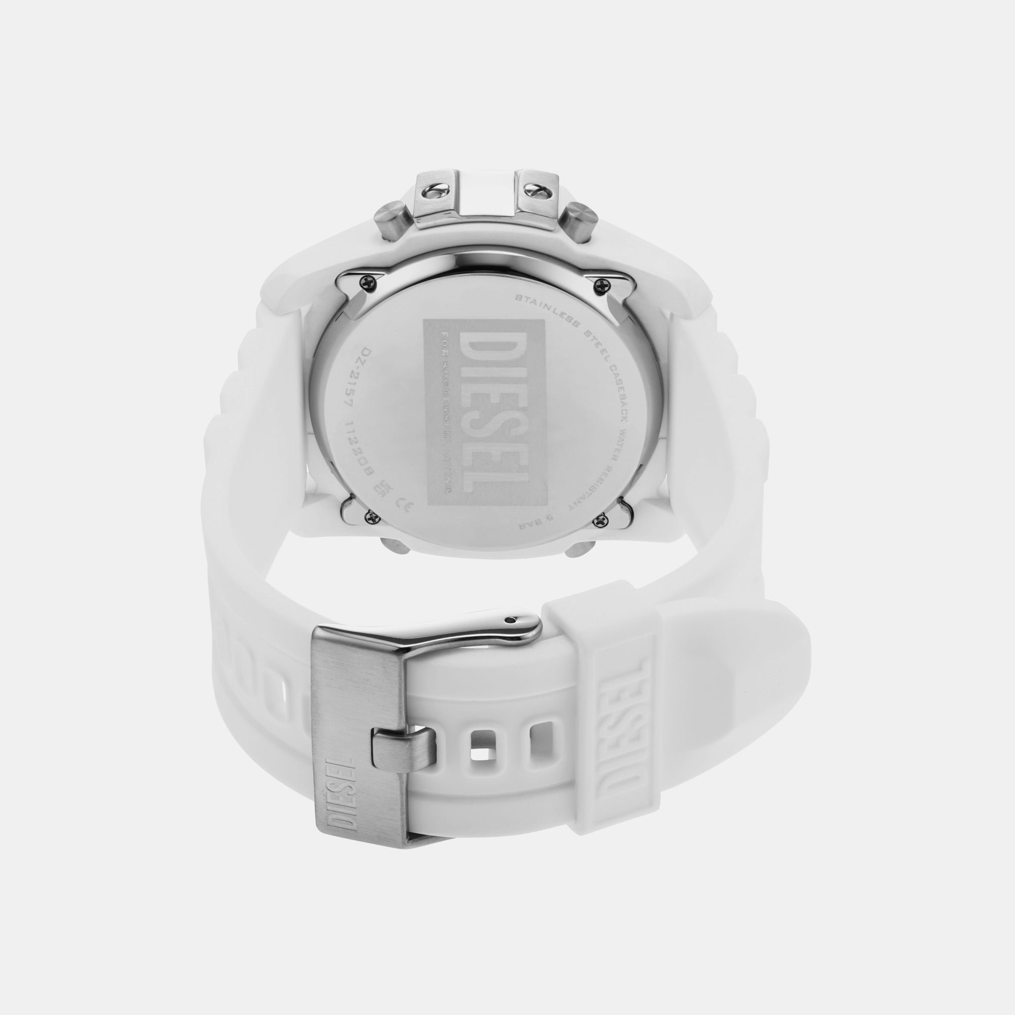 Diesel Silicone White watch