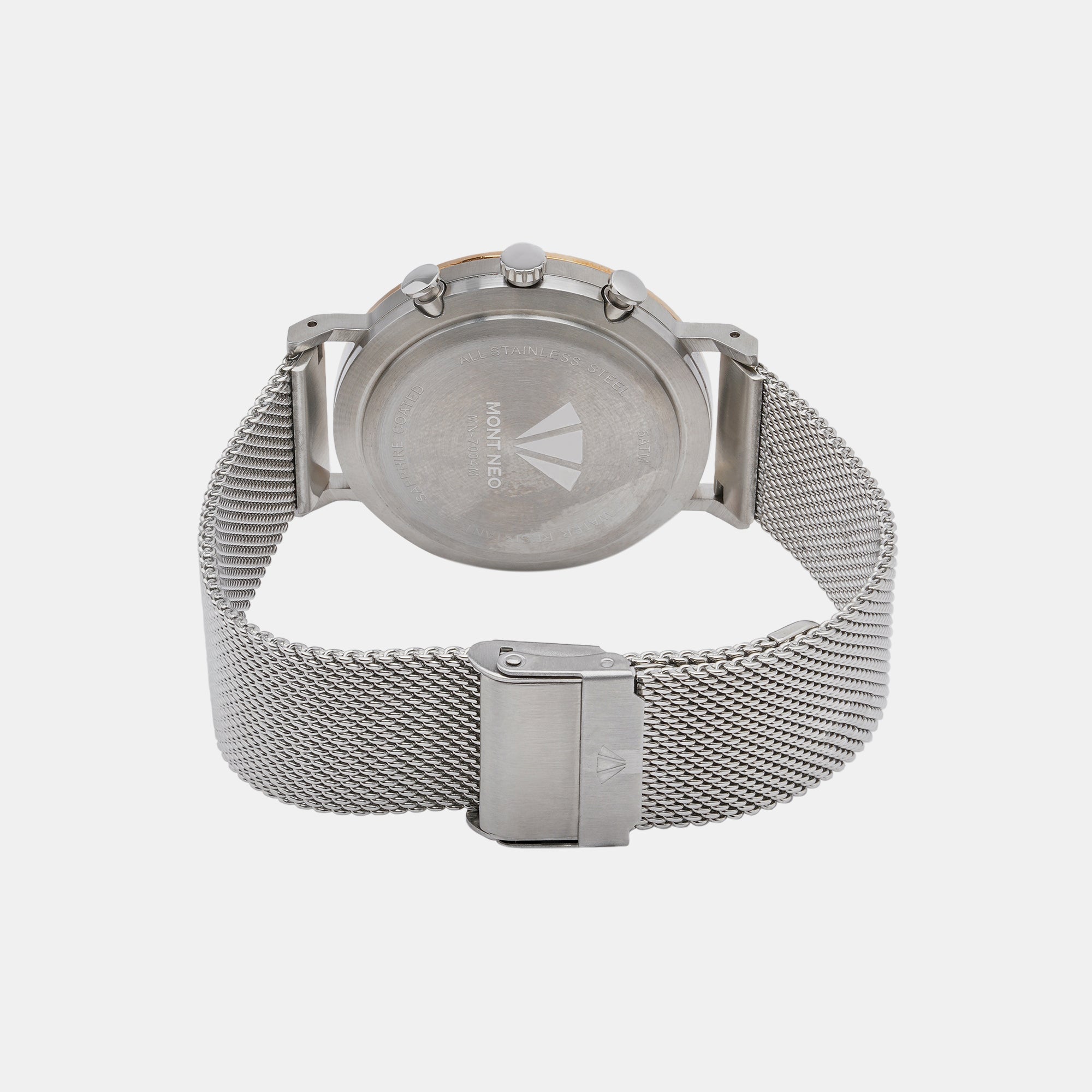 Mont Neo Stainless Steel Round watch