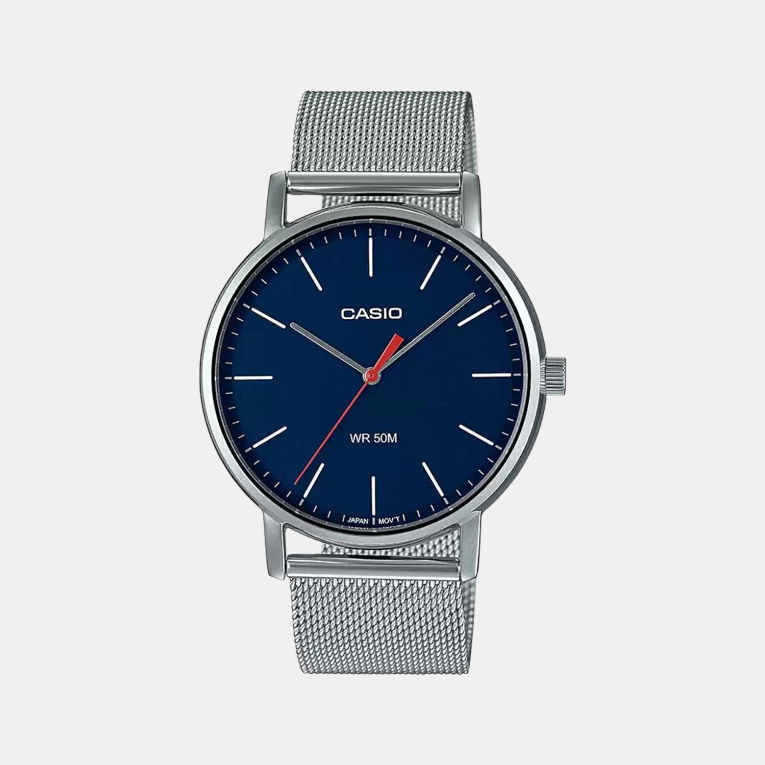 Casio Round Blue Analog watch