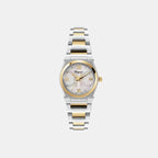 Ferragamo Round White Analog watch