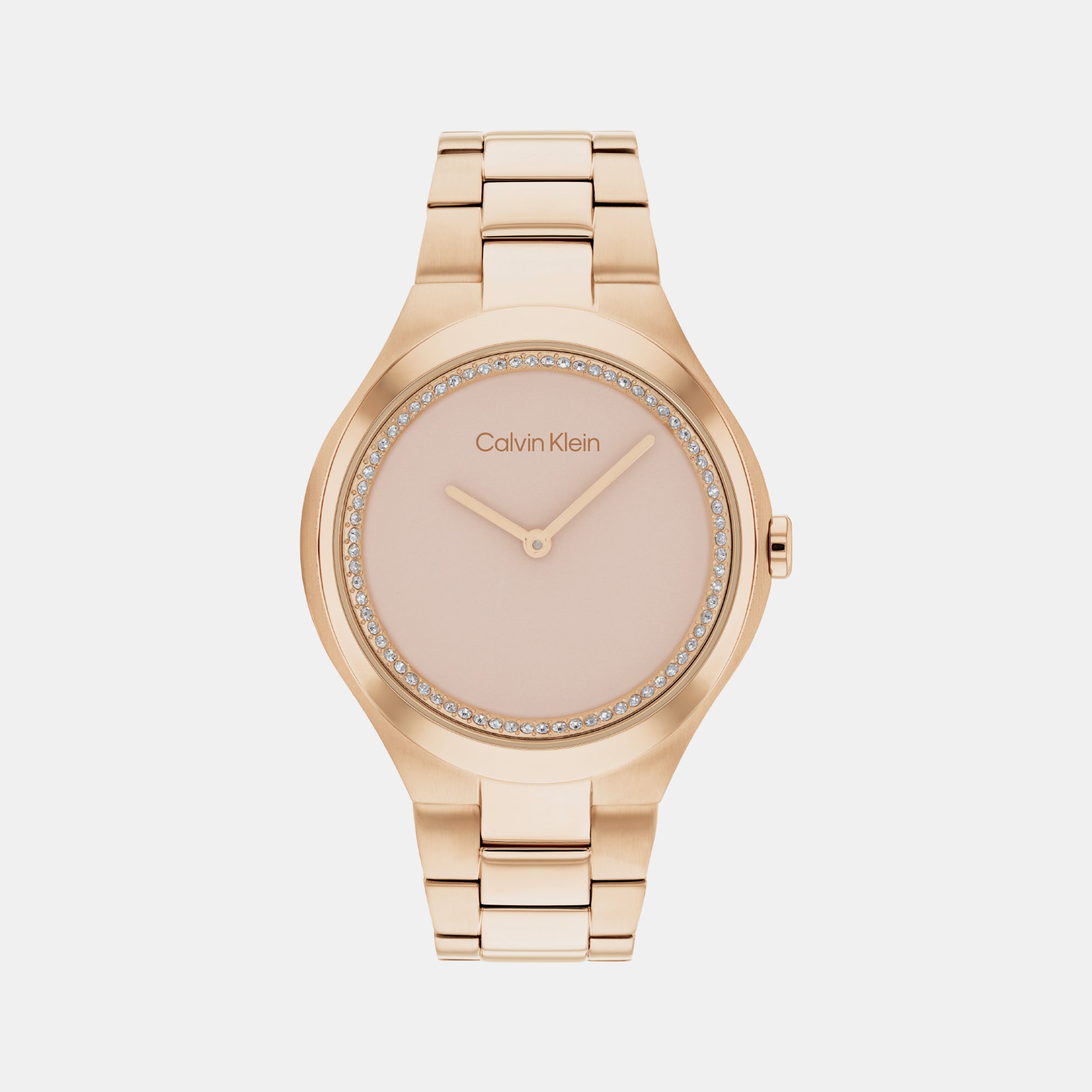 Calvin Klein Round Gold Analog watch