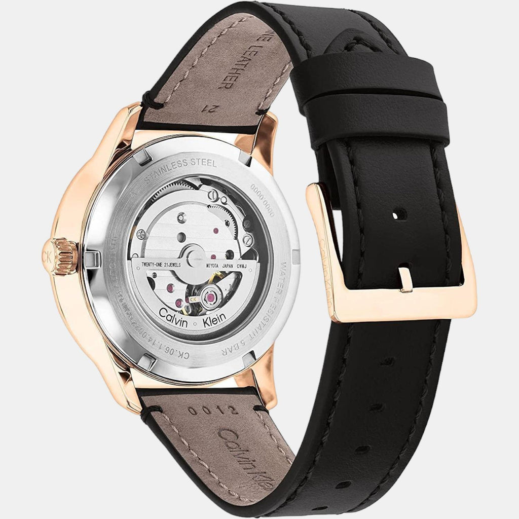 Calvin Klein Men Round Black watch