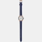 Sheen Women Quartz White Dial Analog Leather Watch SH208