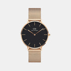 Daniel Wellington Round Black Analog watch