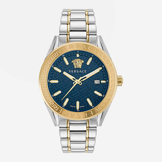 Male Blue Analog Stainless Steel Watch VE6A00523