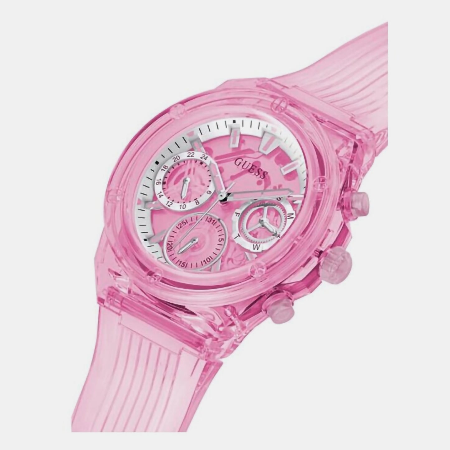 Women Pink Analog Brass Watch GW0438L2