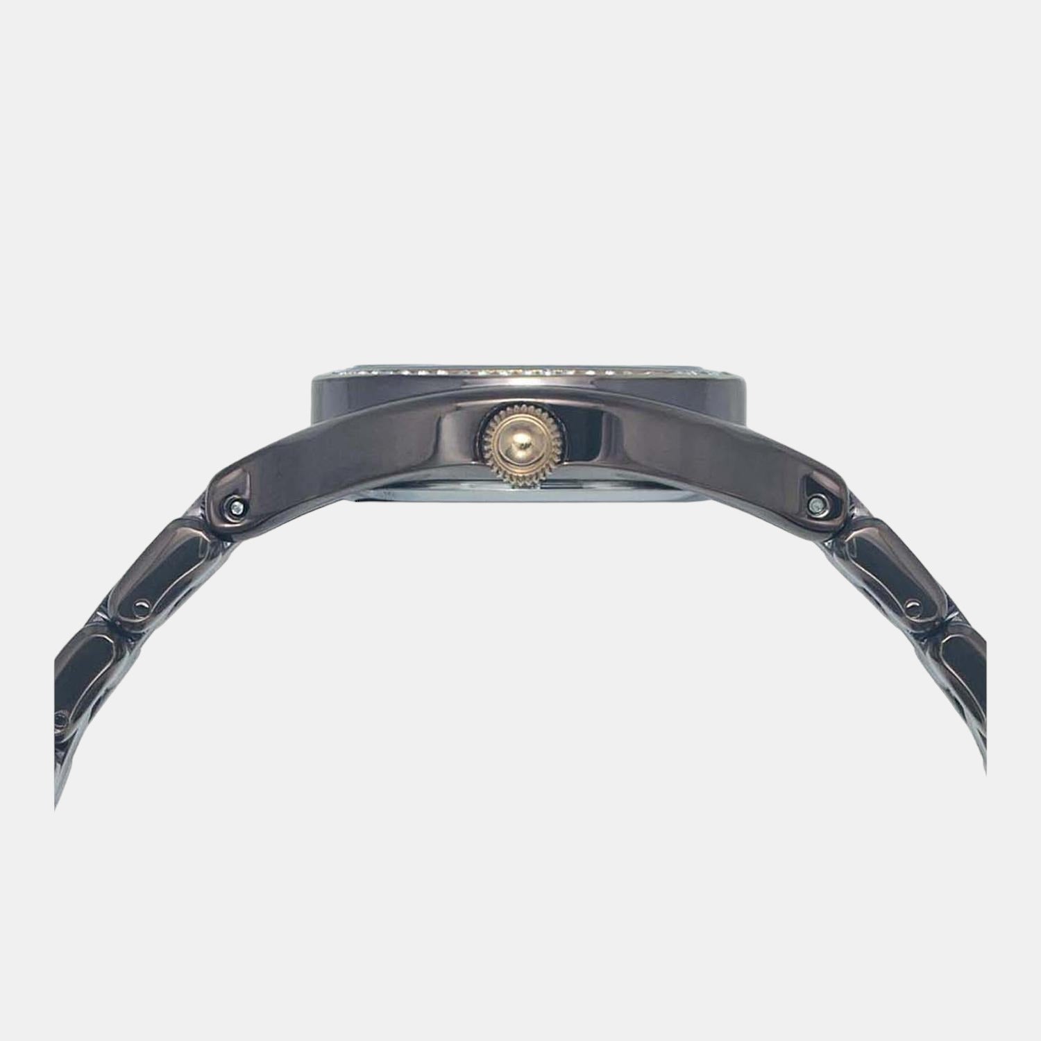 Timex Women Round Rose Gold watch