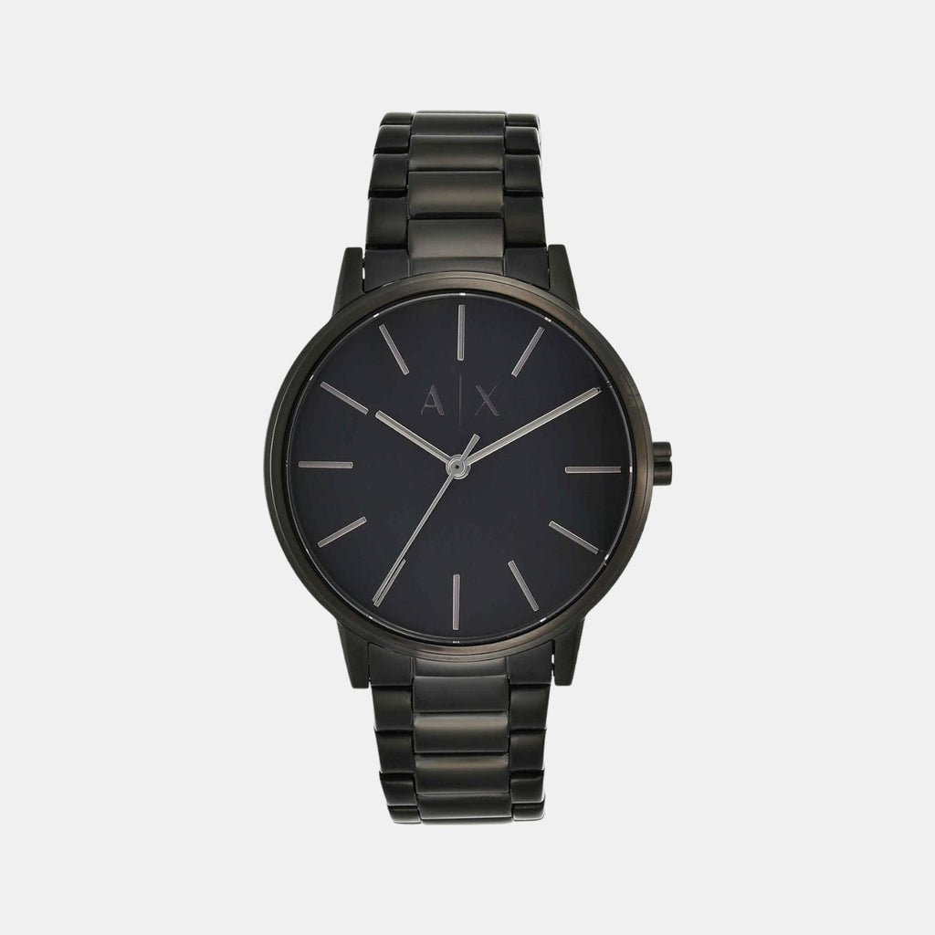 Armani Exchange Round Black Analog watch