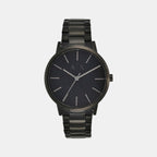 Armani Exchange Round Black Analog watch