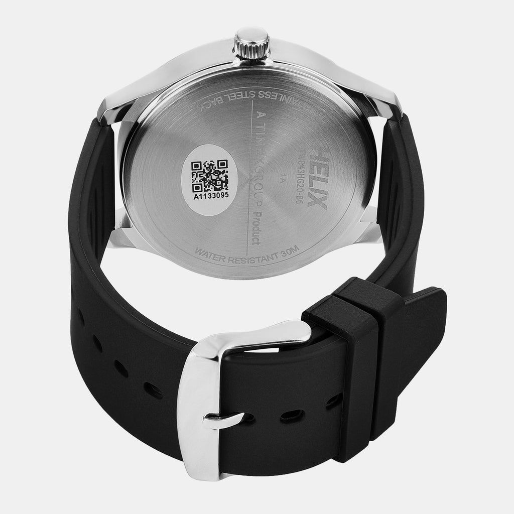 Helix Men Round Orange watch