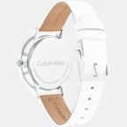 Calvin Klein Women Round Silver watch