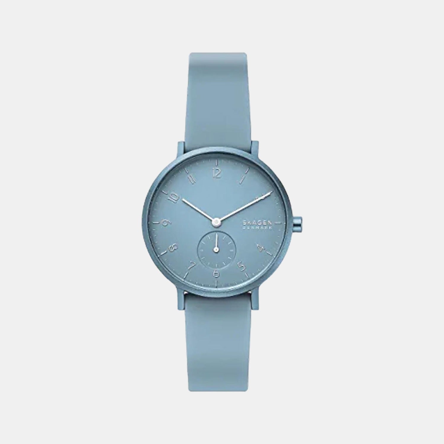 Female Blue Analog Silicon Watch SKW2764