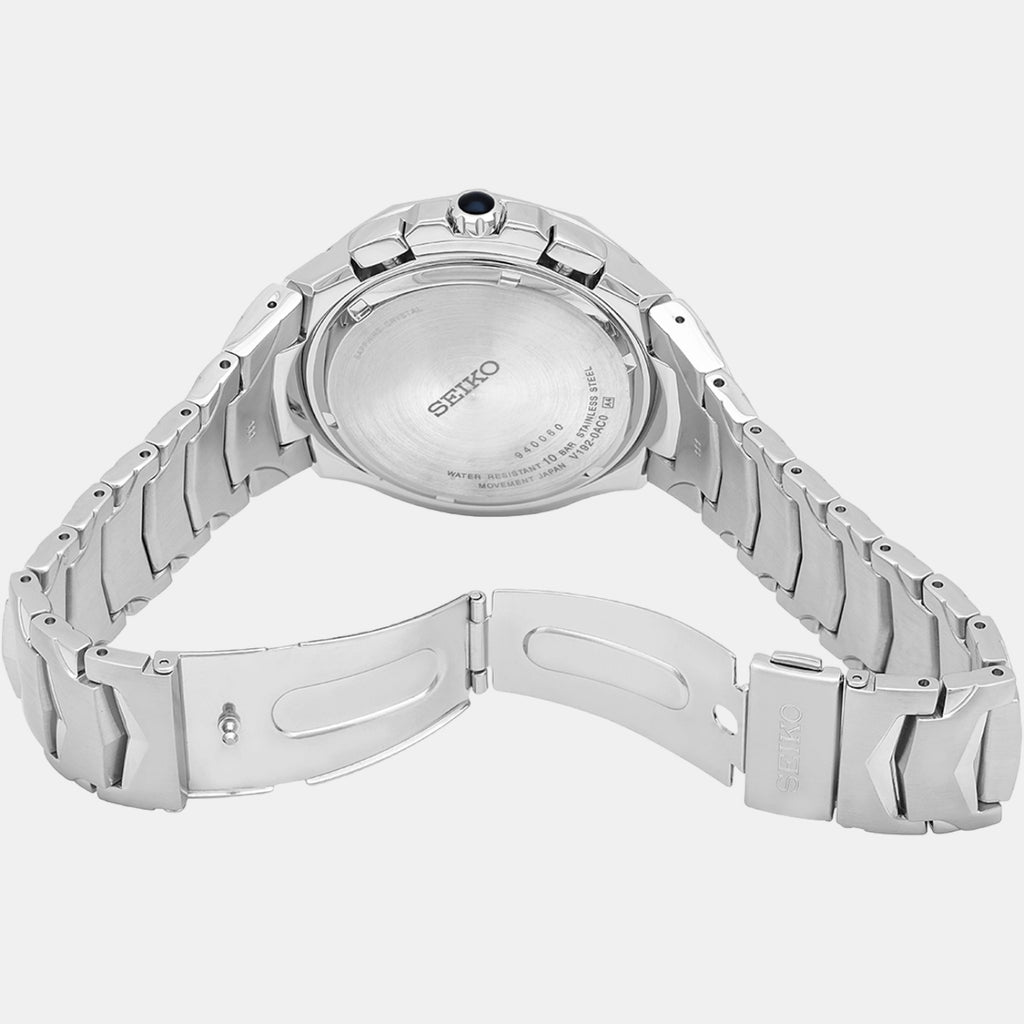 Seiko Stainless Steel Round watch