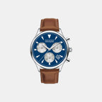 Male Analog Leather Watch 3650113