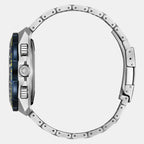 Promaster Men Quartz Blue Dial Chronograph Stainless Steel Watch JY8125-54L