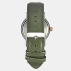 Fashion Men Quartz White Dial Chronograph Leather Watch TWEG20015