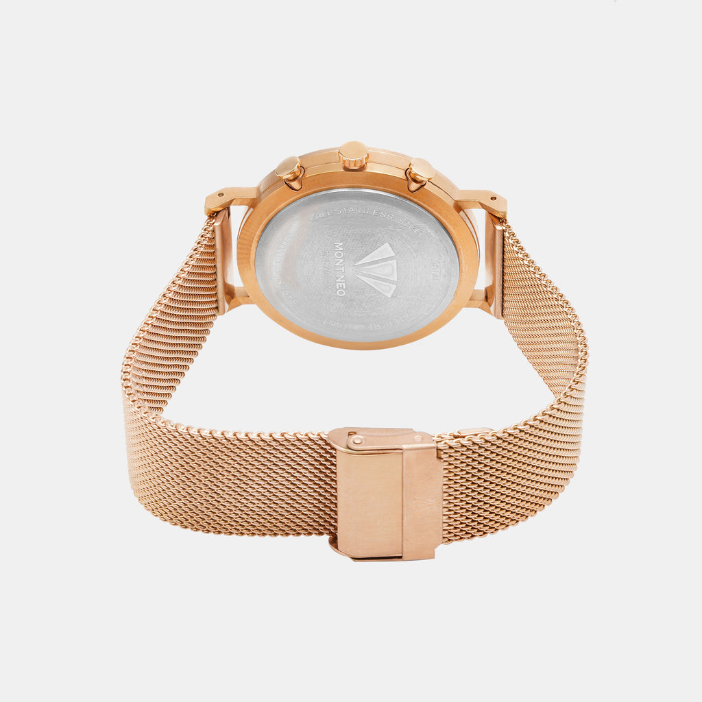 Mont Neo Stainless Steel Round watch